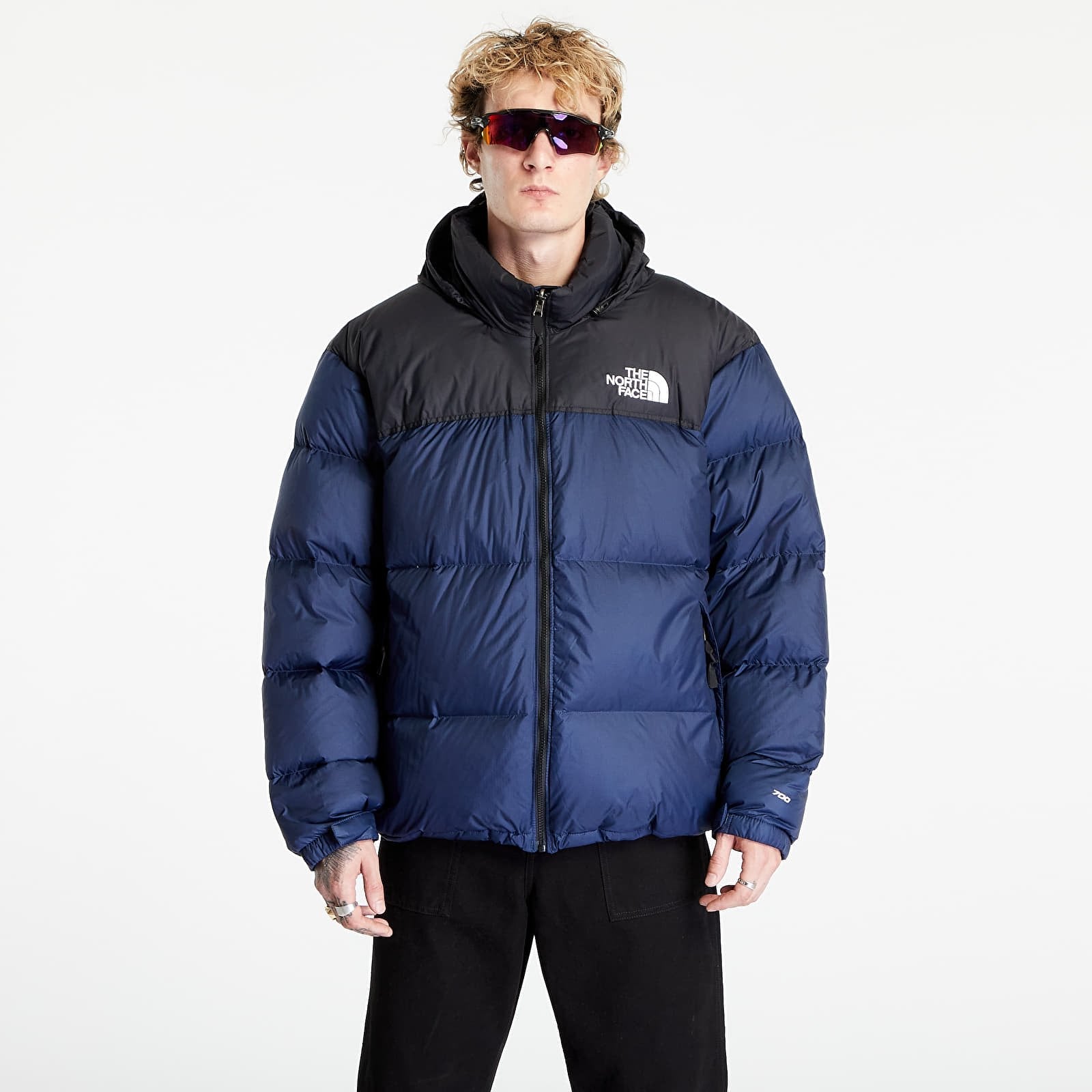 The North Face 1996 Retro Nuptse Jacket - Summit Navy / TNF Black