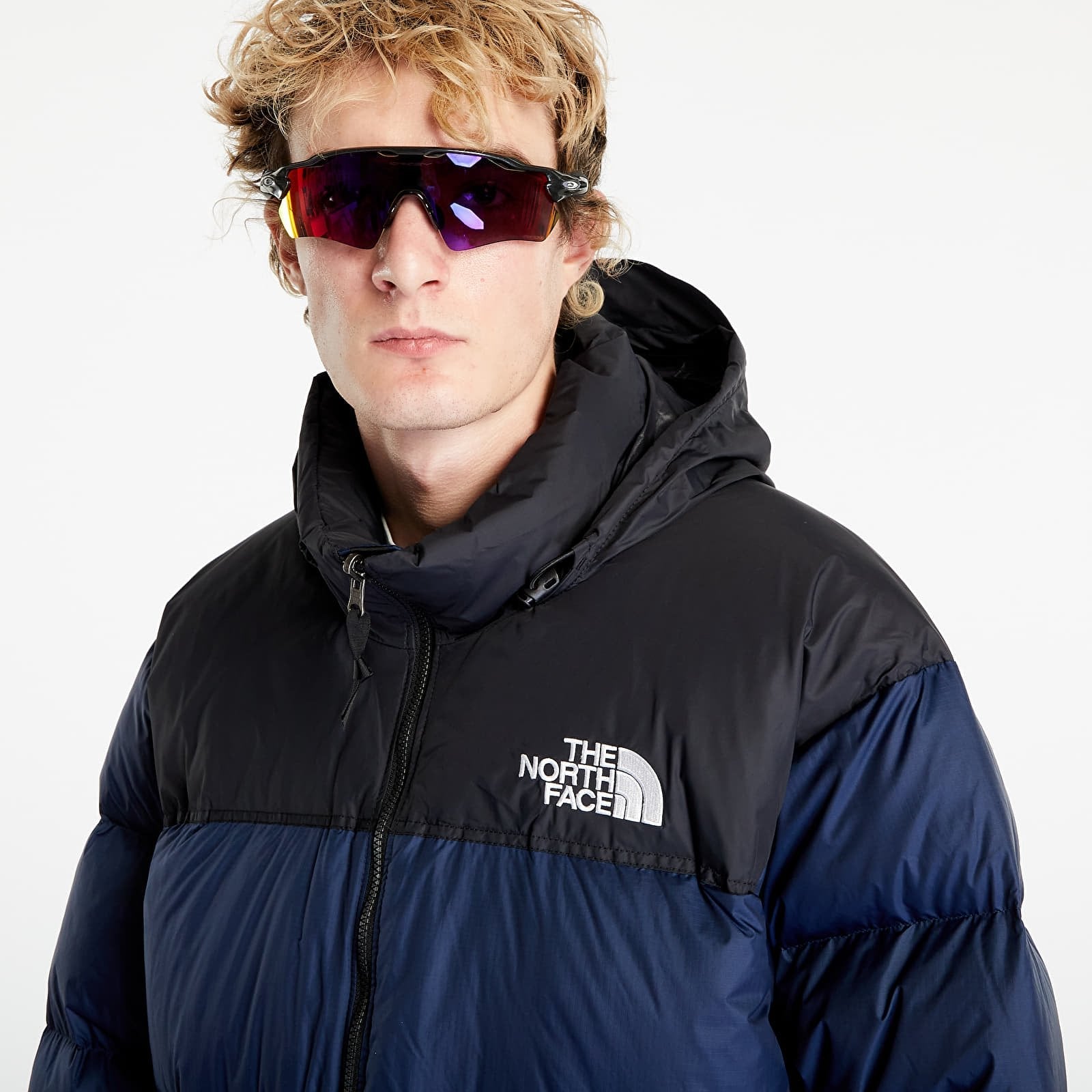The North Face 1996 Retro Nuptse Jacket - Summit Navy / TNF Black