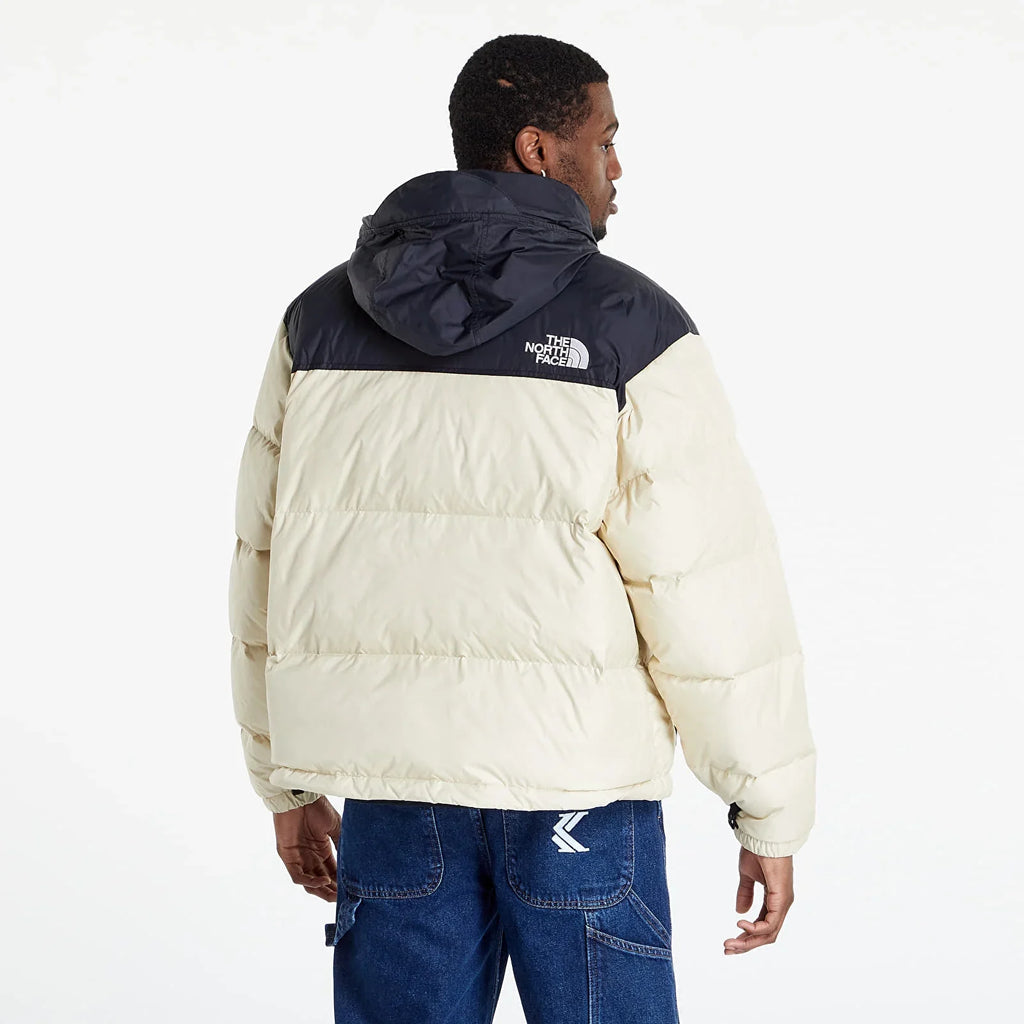 The North Face 1996 Retro Nuptse Jacket - White Dune / TNF Black