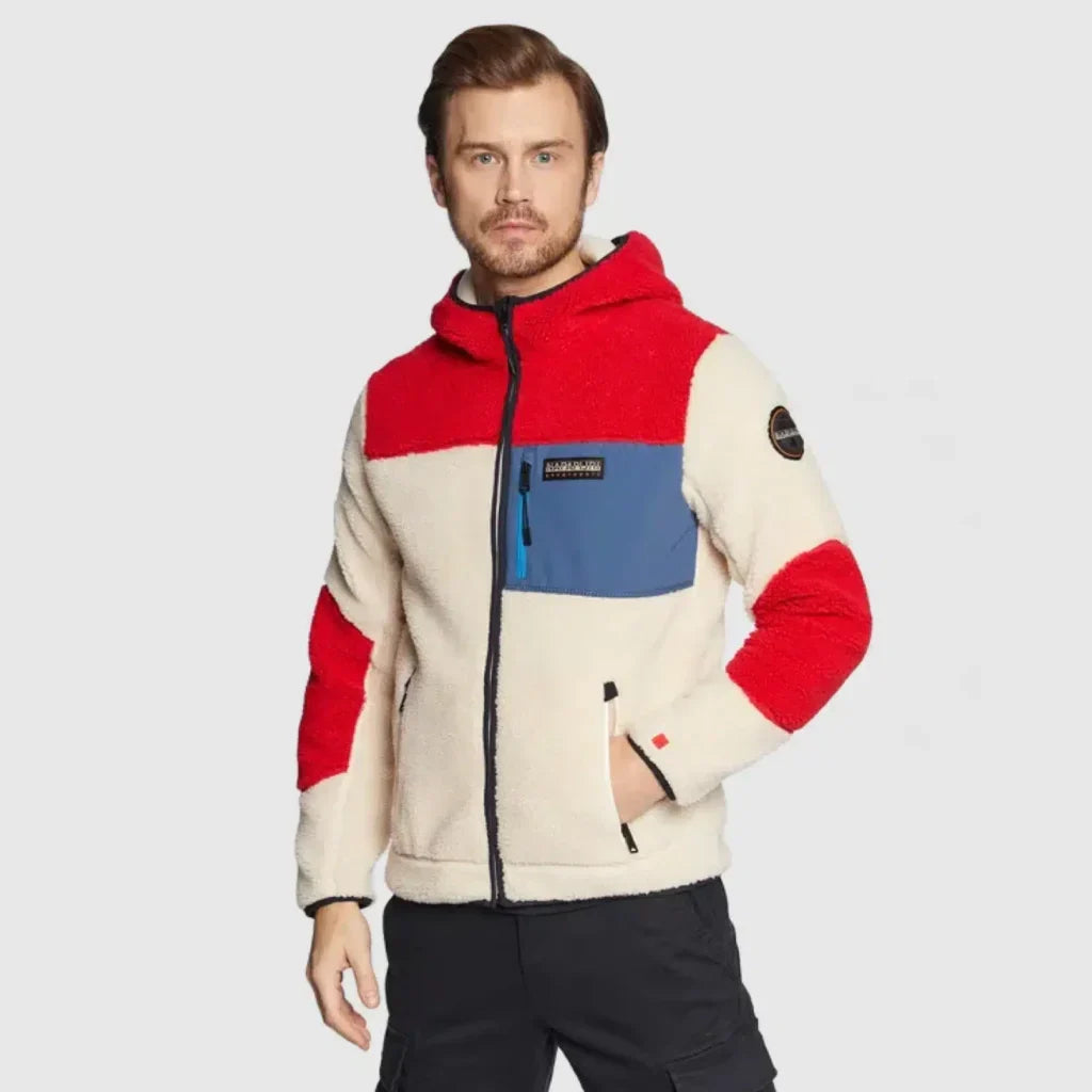 Napapijri Yupik Full Zip 3 Men's Fleece Multicolor
